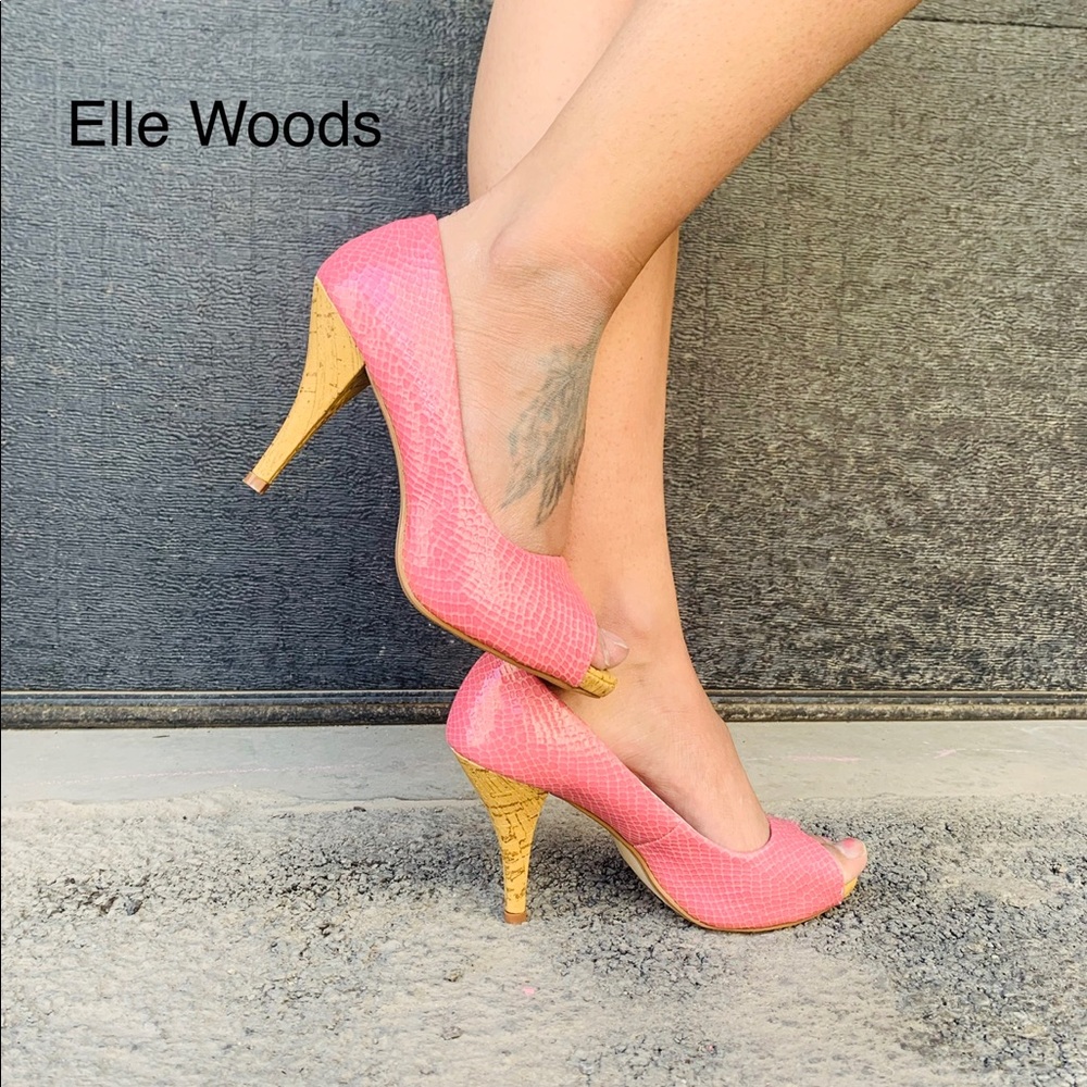 Beautiful pink high heels!